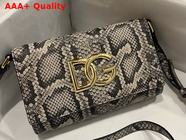 Dolce Gabbana Python Skin 3 5 Clutch Multicolor Replica