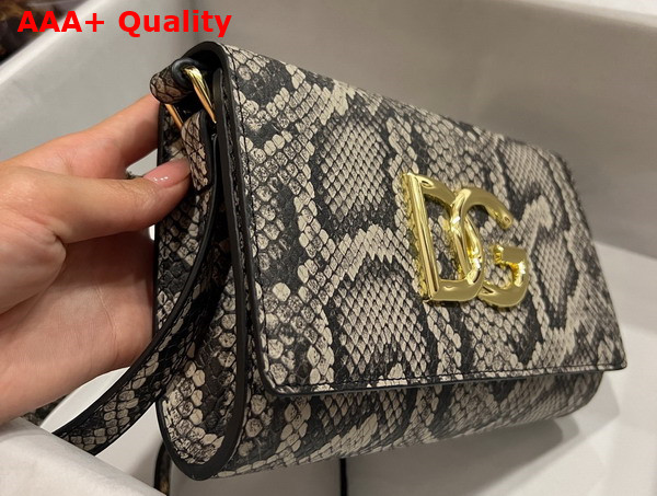 Dolce Gabbana Python Skin 3 5 Clutch Multicolor Replica