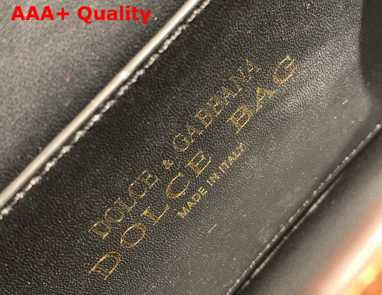 Dolce Gabbana Small Devotion Bag in Gold Python Skin Replica
