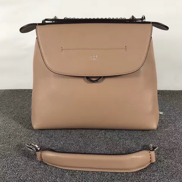 Fendi Back To School Backpack in Smooth Camel Leather For Sale