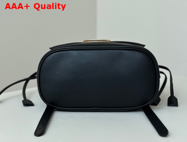 Fendi Backpack Black Leather Backpack Replica