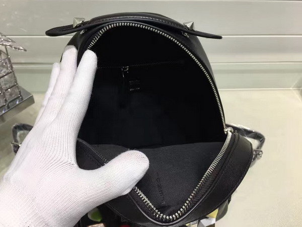 Fendi Backpack in Black Leather with Studs for Sale