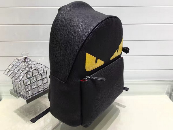 Fendi Bag Bugs Backpack in Black Real Leather for Sale