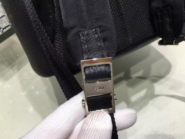 Fendi Bag Bugs Backpack in Black Real Leather for Sale