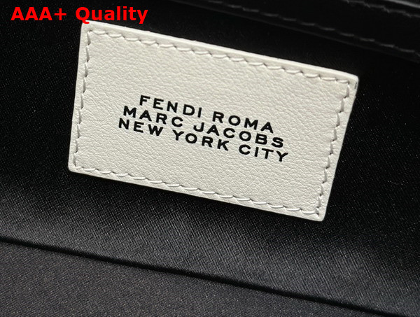 Fendi Baguette Bag White Leather Fendi by Marc Jacobs Bag Replica