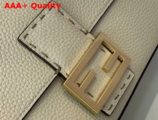 Fendi Baguette Bag in Beige Romano Leather Replica