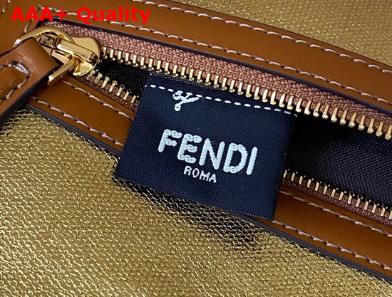Fendi Baguette Bag in Blue Denim with Embroidered FF Motif Replica