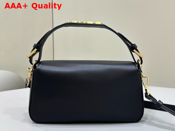 Fendi Baguette Black Nappa Leather Bag Replica
