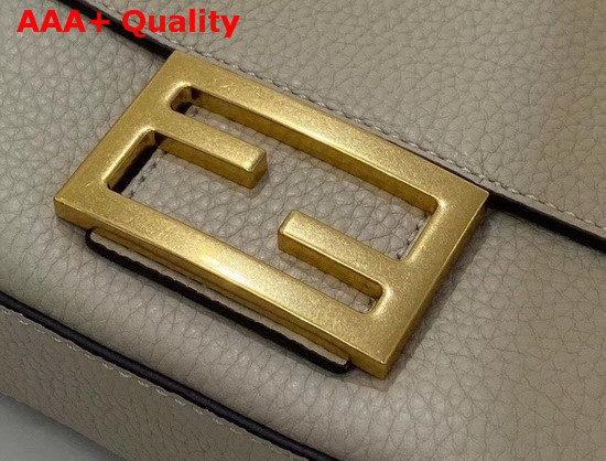 Fendi Baguette Mini Bag in Beige Romano Leather Replica