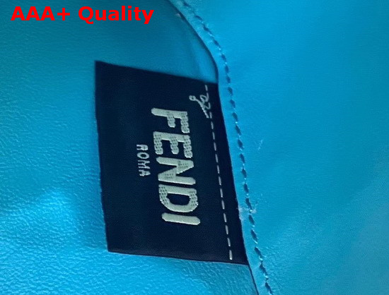 Fendi Baguette Mini Bag in Red Romano Leather Replica