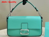 Fenid Baguette Tiffany Blue Leather Bag Replica