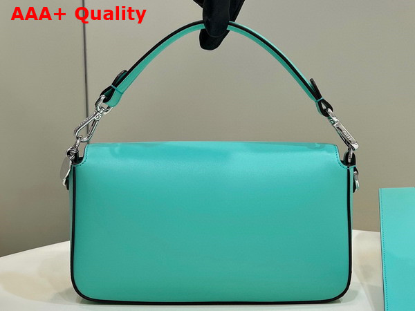 Fenid Baguette Tiffany Blue Leather Bag Replica