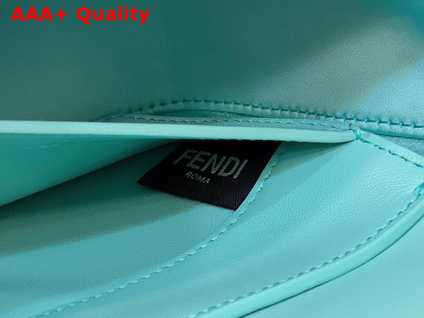 Fenid Baguette Tiffany Blue Leather Bag Replica