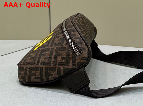 Fendi Belt Bag Brown FF Fabric Belt Bag Replica