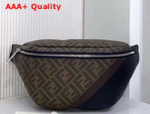 Fendi Belt Bag Brown Fabric Belt Bag Code 7VA434A9XSF199B Replica