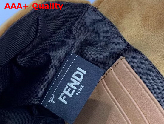 Fendi Belt Bag Brown Velvet Mini Bag Replica
