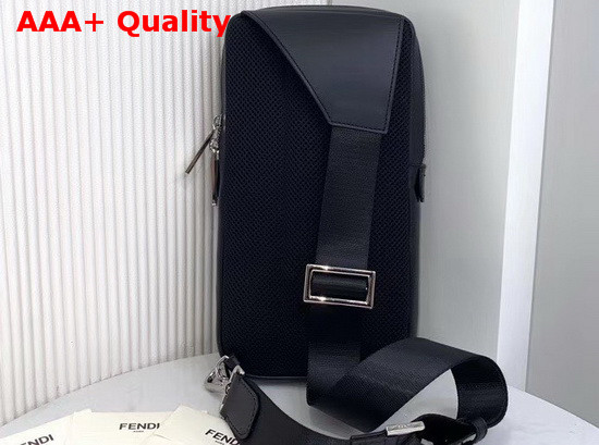 Fendi Belt Bag One Shoulder Backpack in Brown Fabric Code 7VZ033A9XSF199B Replica
