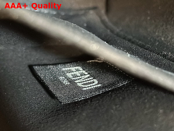 Fendi Boston 365 Bag in Black Leather Replica