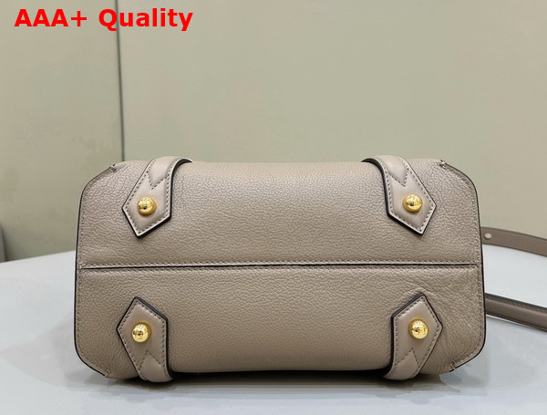 Fendi Boston 365 Bag in Dove Grey Leather Replica
