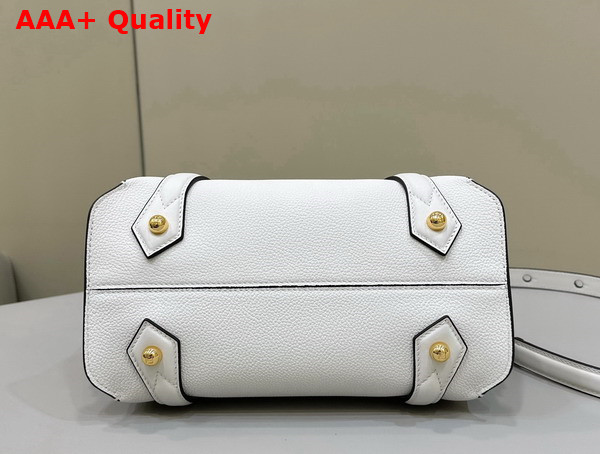 Fendi Boston 365 Bag in White Leather Replica