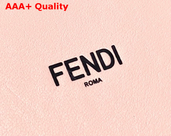 Fendi Box Key Charm Pink Leather Key Ring Replica