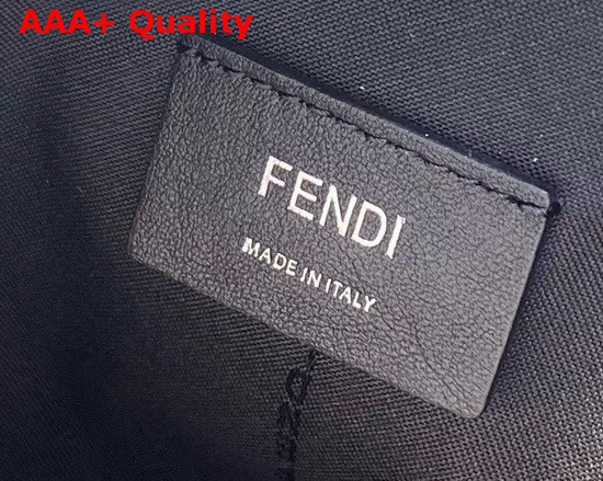 Fendi By The Way Medium Black Leather Boston Bag Replica