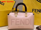 Fendi By the Way Mini Light Pink Leather Small Boston Bag Replica