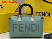 Fendi By the Way Mini Mint Green Leather Small Boston Bag Replica