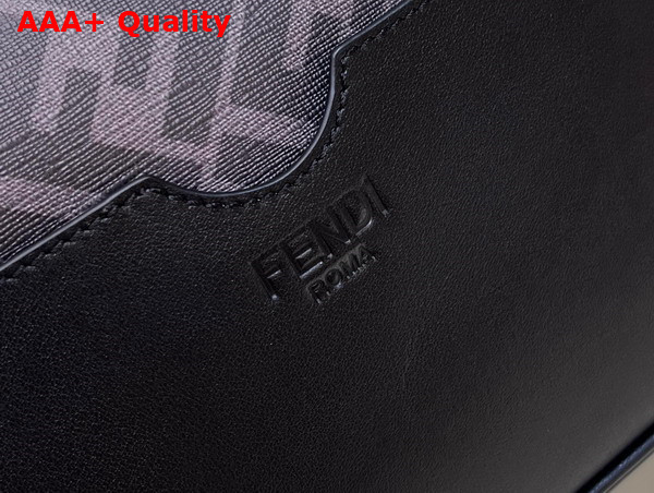 Fendi Camera Case Black FF Fabric Bag Replica