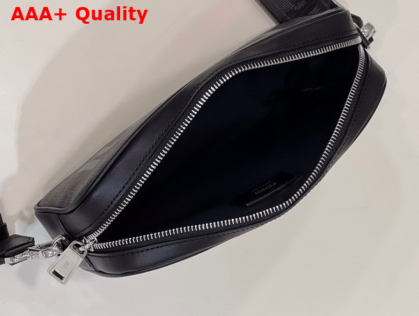 Fendi Camera Case Black FF Fabric Bag Replica