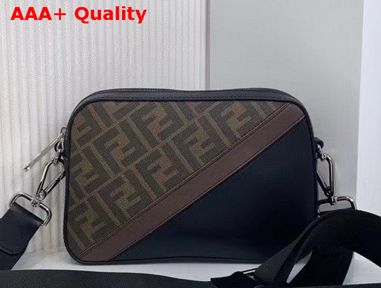 Fendi Camera Case Brown Fabric Bag Code 7M0286A9XSF199B Replica