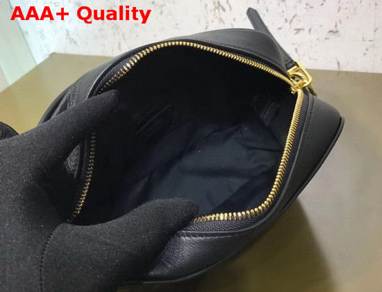 Fendi Camera Case with Fendi Stamp Patches Glazed Fabric with FF Motif Replica