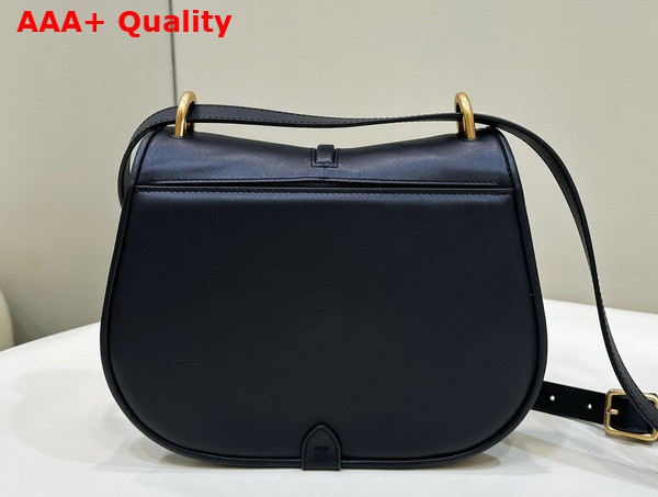 Fendi Cmon Medium Black Leather Bag Replica