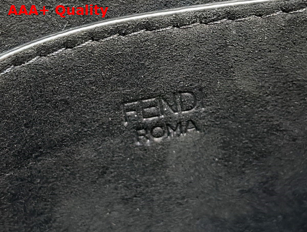 Fendi Cmon Medium Black Leather Bag Replica