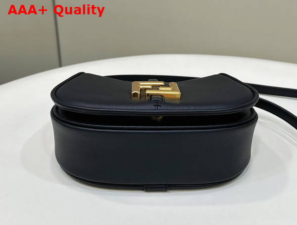 Fendi Cmon Small Black Leather Bag Replica