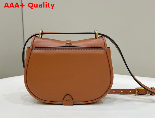 Fendi Cmon Small Brown Leather Bag Replica