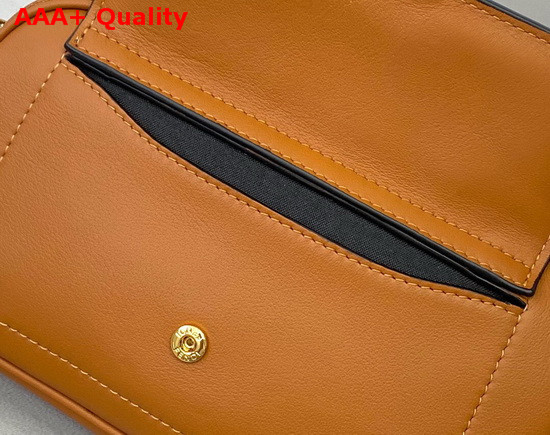 Fendi Easy 2 Baguette Bag in Brown Leather Replica