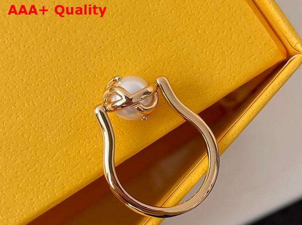 Fendi F is Fendi Ring Gold Colored Metal Ring Replica