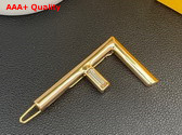 Fendi First Hair Clip Gold Colored Hair Clip Replica