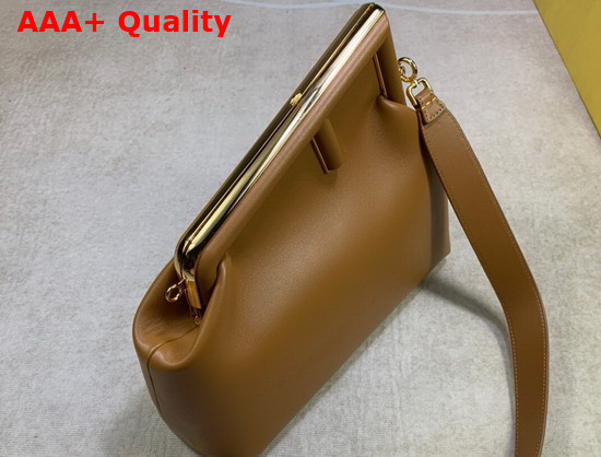 Fendi First Medium Brown Leather Bag Replica