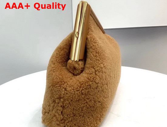 Fendi First Medium Brown Sheepskin Bag Replica