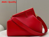 Fendi First Medium Fuchsia Leather Bag Replica