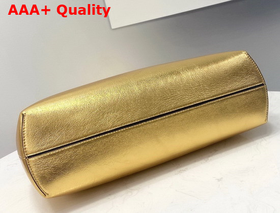 Fendi First Medium Gold Leather Bag Replica