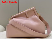Fendi First Medium Pale Pink Leather Bag Replica