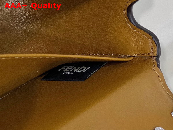 Fendi First Sight Brown Leather Mini Bag Replica