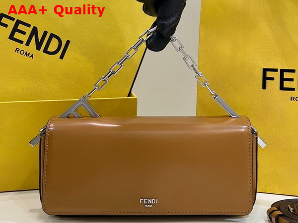 Fendi First Sight Brown Leather Mini Bag Replica
