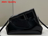 Fendi First Small Black Patent Leather Bag Replica