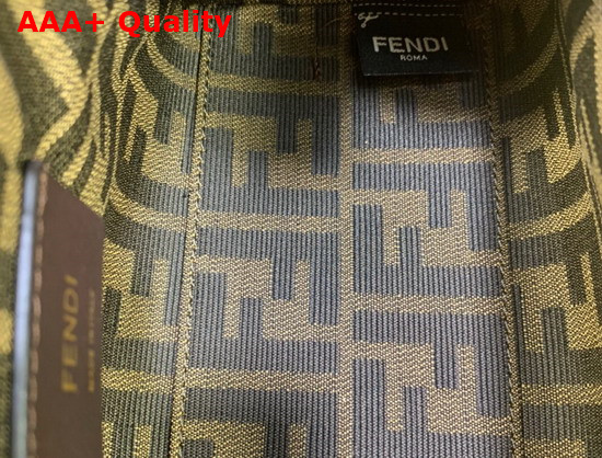 Fendi First Small Dark Brown Leather Bag Replica