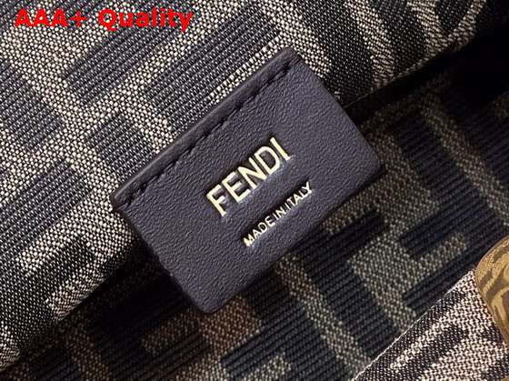 Fendi First Small Light Blue Leather Bag Replica