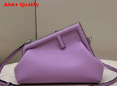 Fendi First Small Lilac Leather Bag Replica